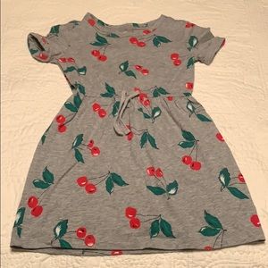 Adorable cherry cotton  dress